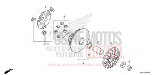 DRIVE FACE NSS125ADF de 2016